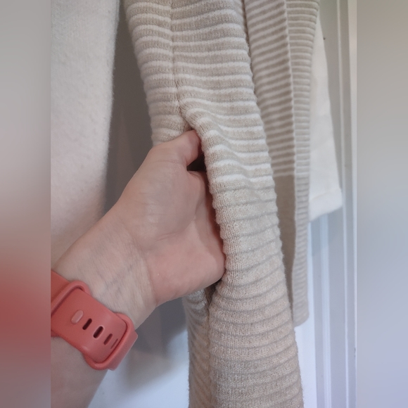 Elle Textured-Stripe Coatigan - Picture 3 of 10